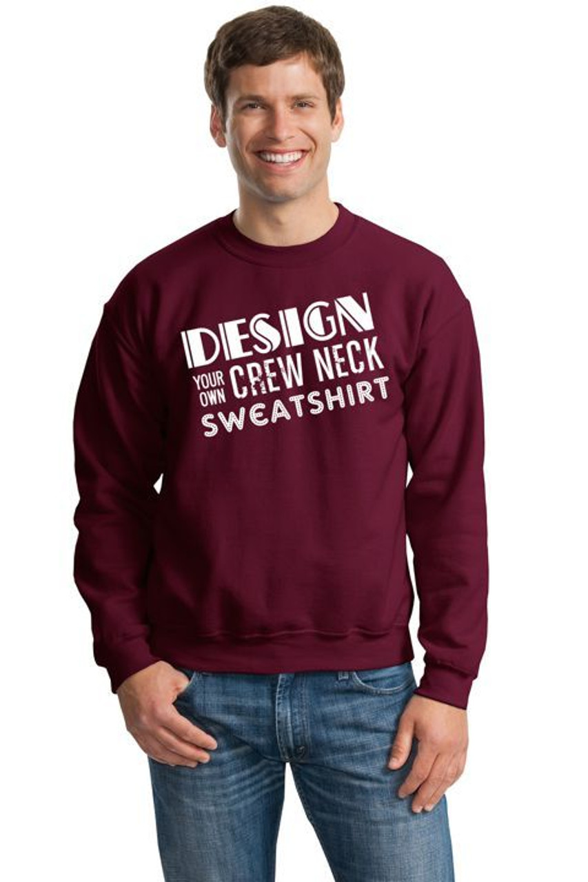 Design Your Own Crewneck Sweatshirt Greek Gear