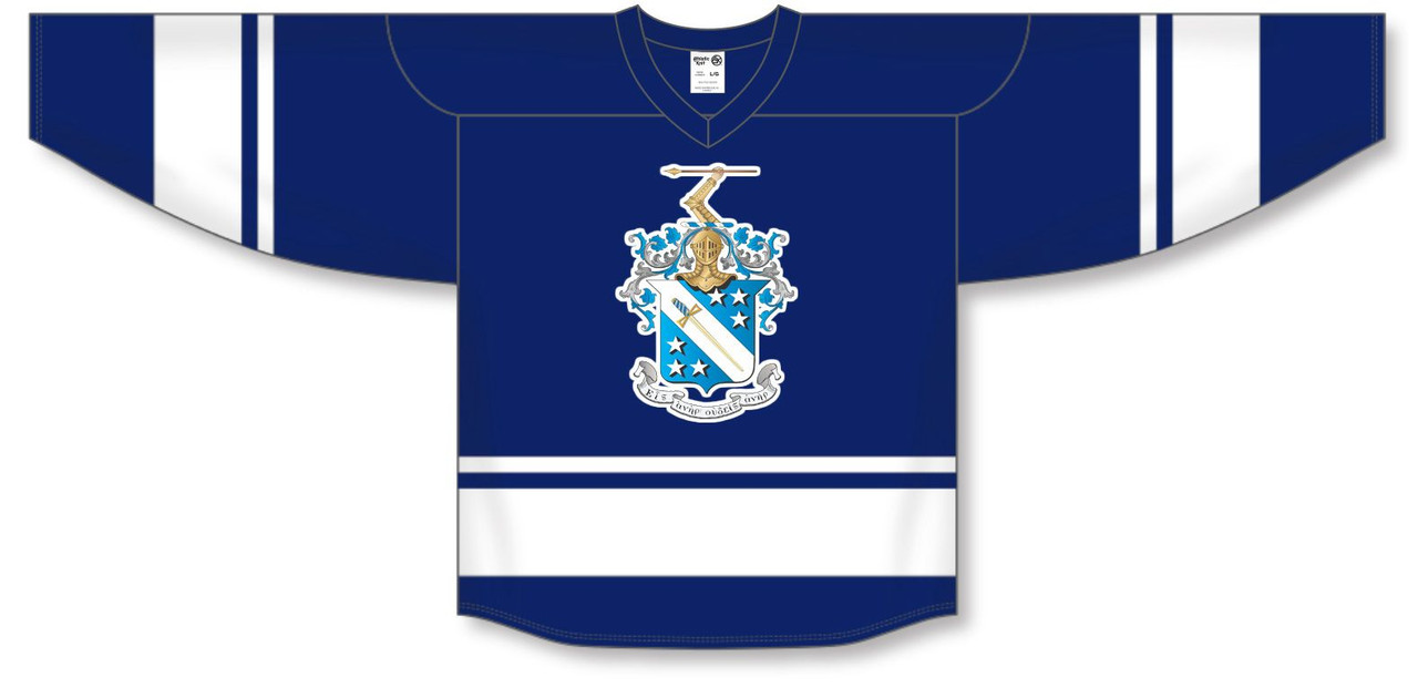 Greek nation Fraternity & Sorority - ΨΡΦ Navy Baseball Jersey