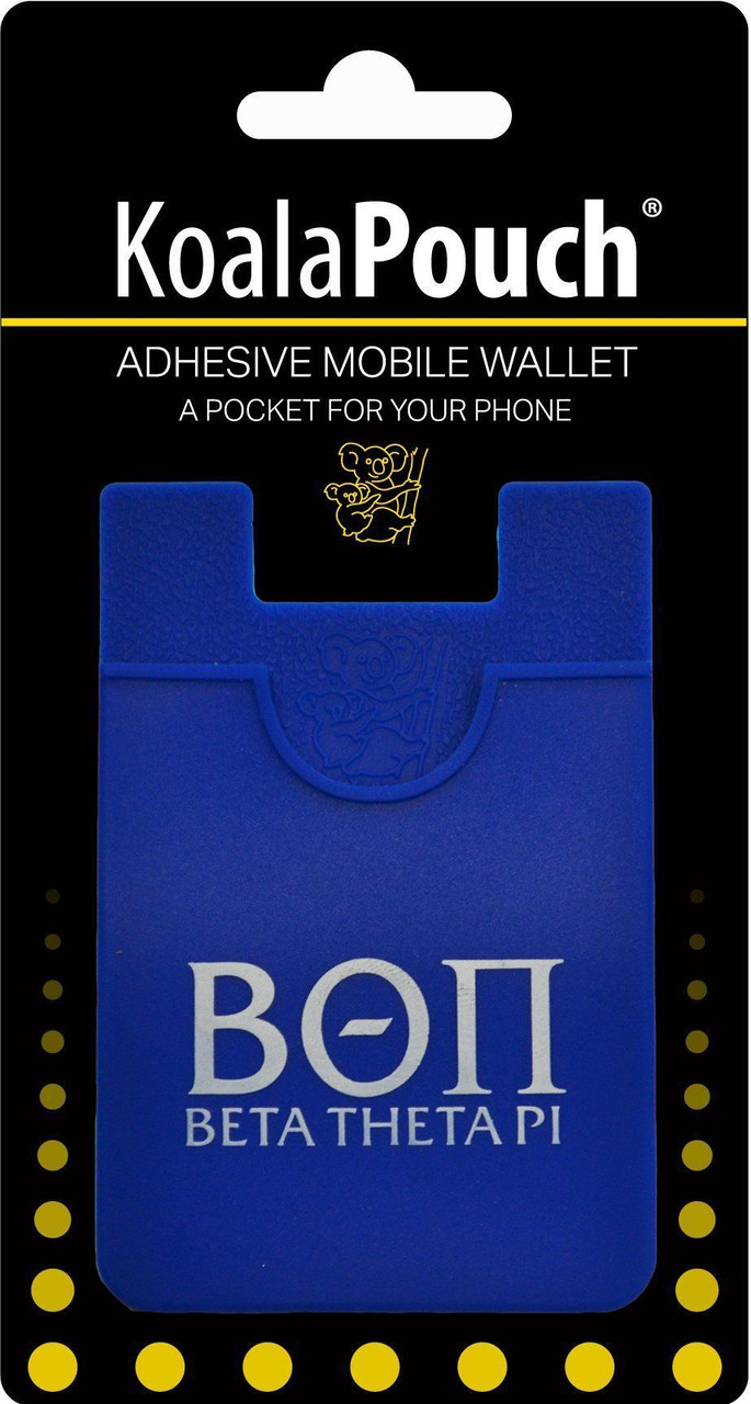 Sorority Shop Alpha Phi - Koala Pouch - Logo Design, Adhesive Cell Phone  Wallet