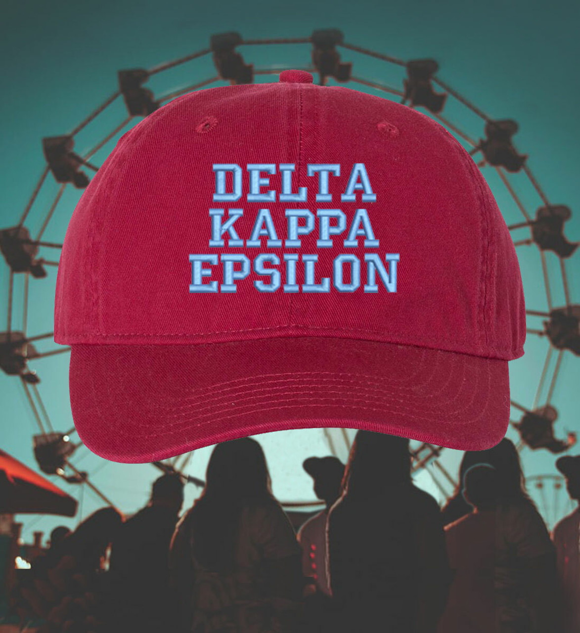 Delta Kappa Epsilon Hats and Visors