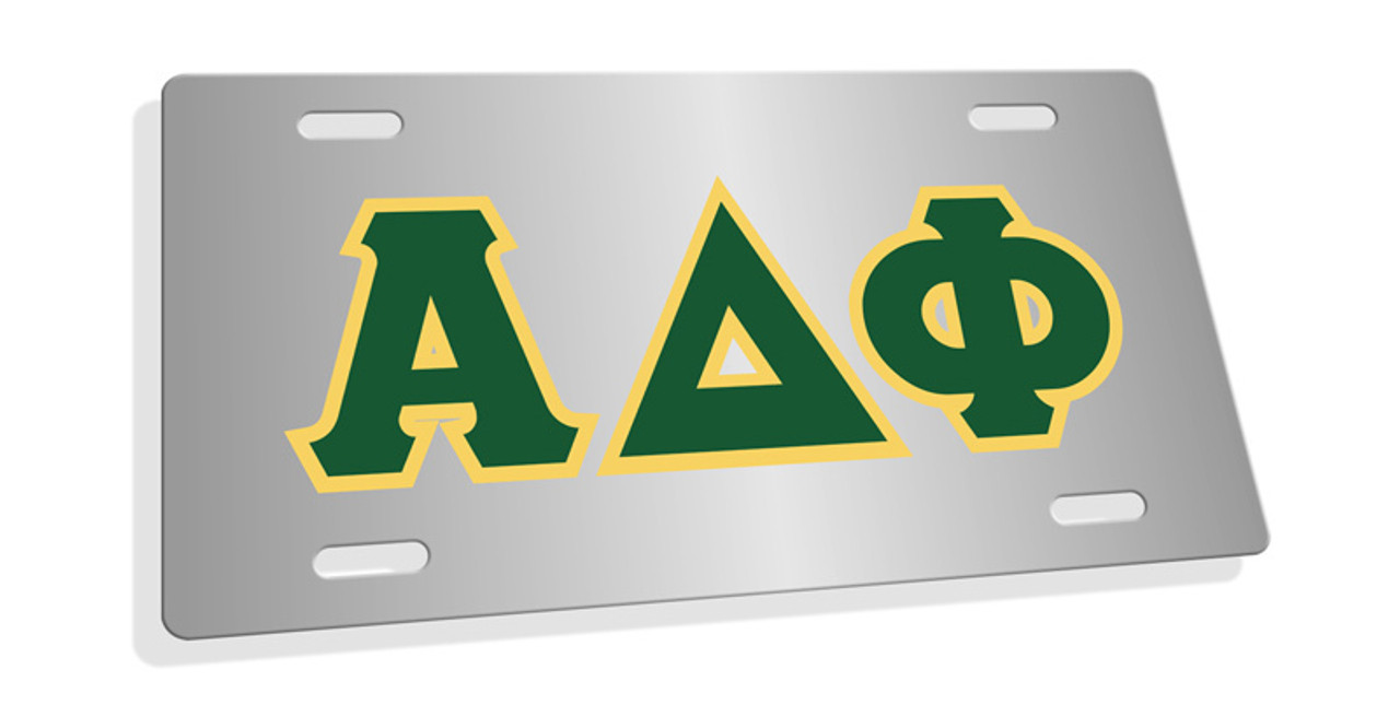 Alpha Delta Phi Car Merchandise & License Plates