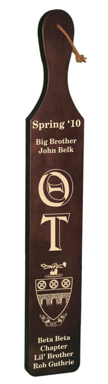 Theta Tau Paddles