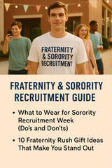 Fraternity & Sorority Recruitment Guide: What to Wear and What to Give