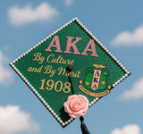 How to Decorate Your Graduation Cap to Represent Your Fraternity or Sorority