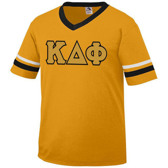  DISCOUNT-Kappa Delta Phi Jersey With Greek Applique Letters 