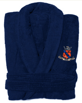  DISCOUNT-Kappa Delta Rho Crest - Shield Bathrobe 