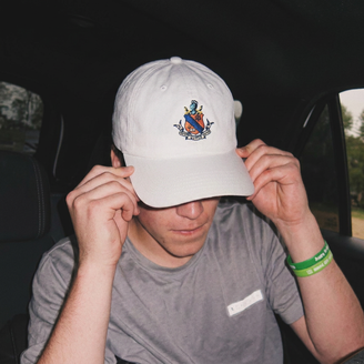 Kappa Delta Rho Fraternity Discount Crest - Shield Hats