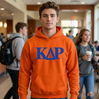 Kappa Delta Rho Logo Hooded Sweatshirt