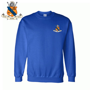 DISCOUNT-Kappa Delta Rho World Famous Crest - Shield Crewneck Sweatshirt - Best Value
