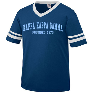 Kappa Kappa Gamma Boyfriend Style Founders Jersey