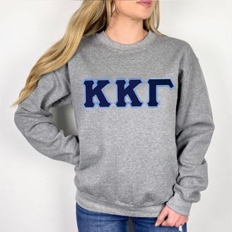 Kappa Kappa Gamma Lettered Crewneck