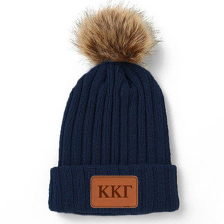 Sorority Shop Kappa Kappa Gamma Pom Pom Beanie Hat 