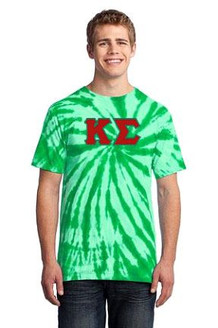 DISCOUNT-Kappa Sigma Essential Tie-Dye Lettered Tee