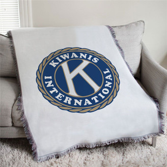 Kiwanis International Afghan Blanket Throw