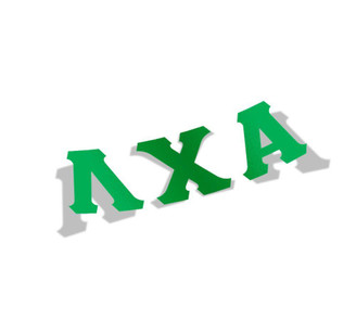  Lambda Chi Alpha Big Greek Letter Window Sticker Decal 