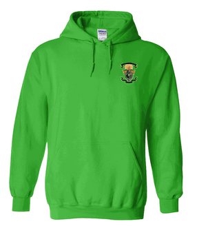 DISCOUNT-Lambda Chi Alpha Crest - Shield Emblem Hooded Sweatshirt