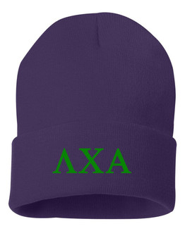  Lambda Chi Alpha Greek Letter Knit Cap 