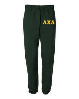  Lambda Chi Alpha Greek Lettered Thigh Sweatpants 