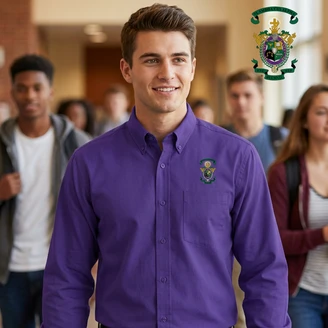 DISCOUNT-Lambda Chi Alpha Long Sleeve Oxford