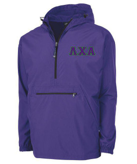  Lambda Chi Alpha Tackle Twill Lettered Pack N Go Pullover 