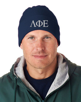 Lambda Phi Epsilon Greek Letter Knit Cap