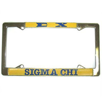 Fraternity / Sorority License Plate Frames