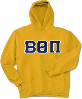  Beta Theta Pi Lettered Hooded Sweatshirt 