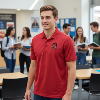 DISCOUNT-Tau Kappa Epsilon Emblem Polo