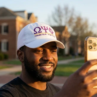 Omega Psi Phi World Famous Line Hat