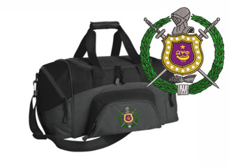 Omega Psi Phi Colorblock Duffel Bag