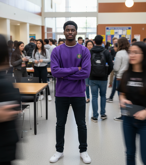 DISCOUNT-Omega Psi Phi World Famous Crest - Shield Crewneck Sweatshirt - Best Value