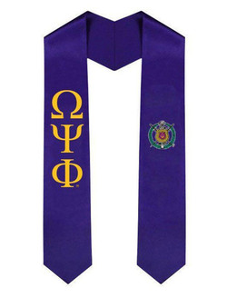  Omega Psi Phi World Famous EZ Stole - Only $29.99! 