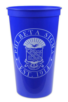Phi Beta Sigma Big Plastic Stadium Cup