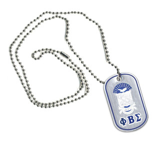 SAVAGE Phi Beta Sigma Reversible Dog Tags 