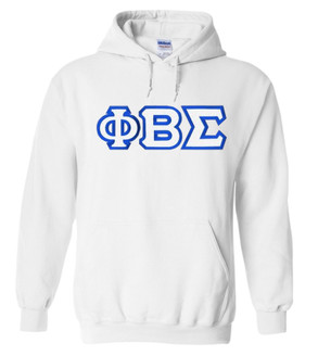 Phi Beta Sigma Custom Twill Hooded Sweatshirt