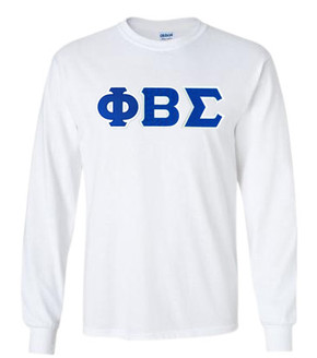 Phi Beta Sigma Custom Twill Long Sleeve T-Shirt