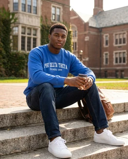 Phi Delta Theta Fraternity Founders Crew Sweatshirt