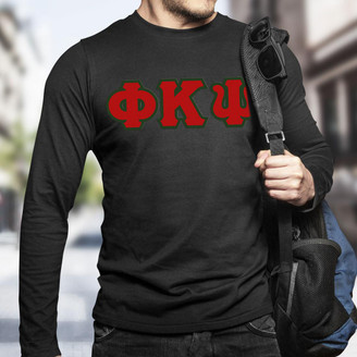  Phi Kappa Psi Lettered Long Sleeve Shirt 