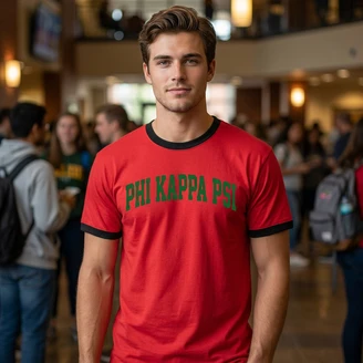 Phi Kappa Psi Ringer T-shirt