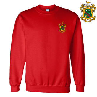  DISCOUNT-Phi Kappa Psi World Famous Crest - Shield Crewneck Sweatshirt - Best Value 