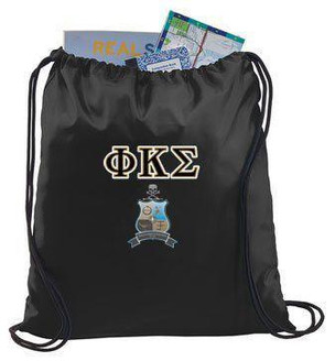  Phi Kappa Sigma Crest - Shield Cinch Sack 