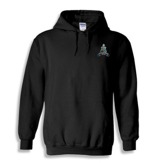 DISCOUNT-Phi Kappa Sigma Crest - Shield Emblem Hooded Sweatshirt