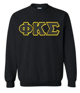  DISCOUNT Phi Kappa Sigma Lettered Crewneck - Best Value 