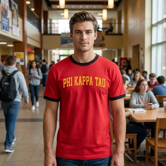 Phi Kappa Tau Ringer T-shirt
