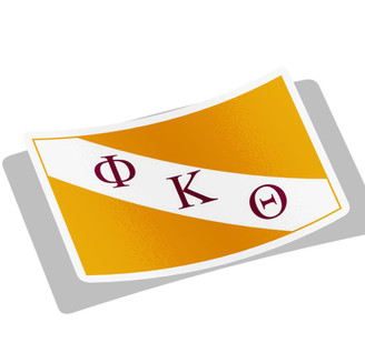 Phi Kappa Theta Flag Decal Sticker