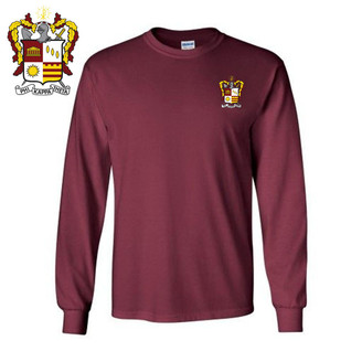  DISCOUNT-Phi Kappa Theta Fraternity Crest - Shield Longsleeve Tee 