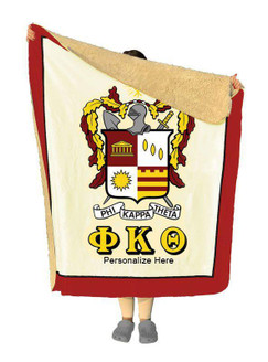  Phi Kappa Theta Sherpa Lap Blanket 