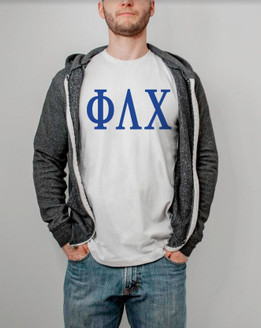 Phi Lambda Chi Lettered Tee - $19.95!