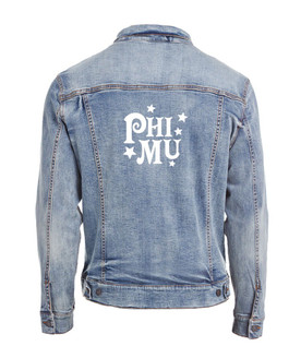 Phi Mu Star Struck Denim Jacket