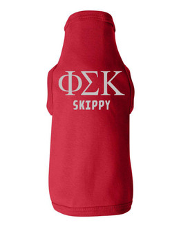  Phi Sigma Kappa Doggie Tank - Tee 